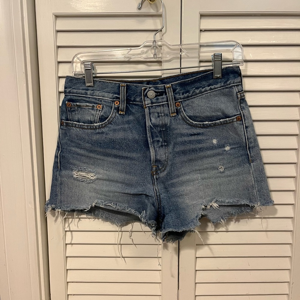Blue Levi’s Denim Shorts